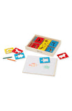Melissa & Doug Wooden Stencil Set With 27 Themed Stencils and 4 Pencils