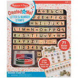 Melissa & Doug Created By Me! Letter & Number Stamps