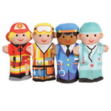 Melissa and Doug Kids' Jolly Jobs Hand Puppets Set