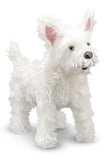 Melissa & Doug West Highland Terrier (Westie) - Lifelike Stuffed Animal Dog
