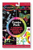 Melissa & Doug Scratch Art Magic Combo, 4-Pack