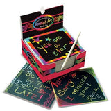 Melissa & Doug Rainbow Mini Scratch Art Notes (Box of 125)