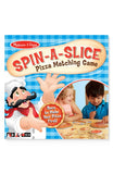 Melissa & Doug Spin-a-Slice Pizza Matching Game for Kids (72pc Plus Spinner)
