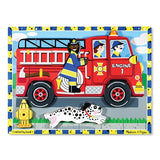 Melissa and Doug Kids Toy, Fire Truck Chunky Puzzle