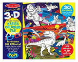 Melissa & Doug 3D Coloring Book - Boy