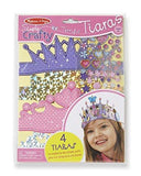 Melissa & Doug Simply Crafty Terrific Tiaras Jewelry-Making Kit (Makes 4 Tiaras)