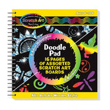 Melissa & Doug Scratch Art Doodle Pad With 16 Scratch-Art Boards and Wooden Stylus