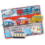 Melissa & Doug, Puzzle Fresh Start Chunky Vehicles