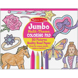 Melissa & Doug Jumbo Coloring Pad - Pink