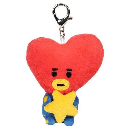 Line Friends BT21 3 Inch Bumble Buddy Plush Clip Tata