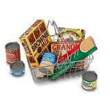Melissa & Doug Pretend Play Toy Grocery Basket