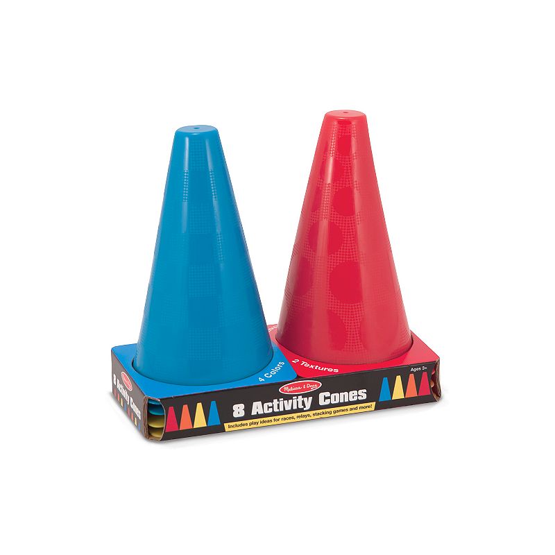 Melissa & Doug 8 Activity Cones - Set of 8