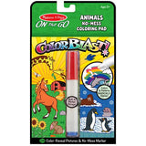 Melissa & Doug On the Go ColorBlast Animals Invisible Ink Color-Reveal Travel Activity Pad