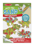 Melissa & Doug Mess-Free Sand Jumbo Foam Stickers, Dinosaurs