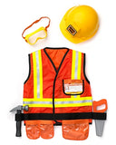 Melissa & Doug Kids Costume, Construction Worker Dress Up Set