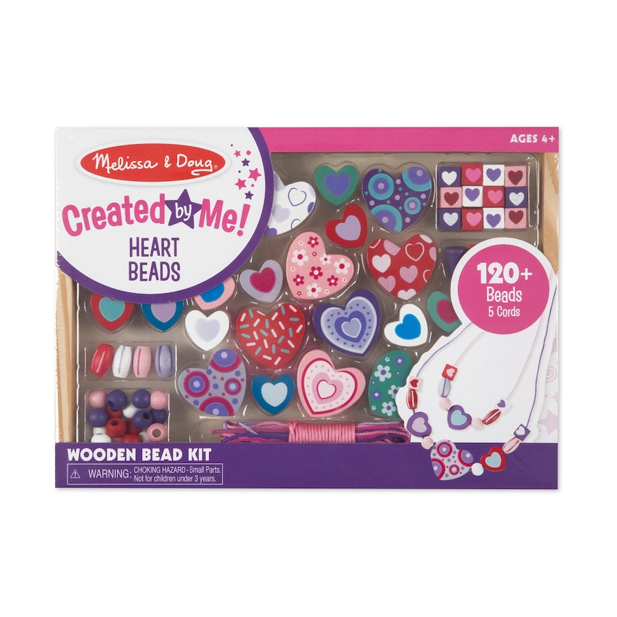 Melissa and Doug Kids Toy, Sweet Hearts Bead Set