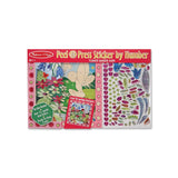 Melissa and Doug Kids Toy, Peel & Press Sticker by Number Flower Garden Fairy Set