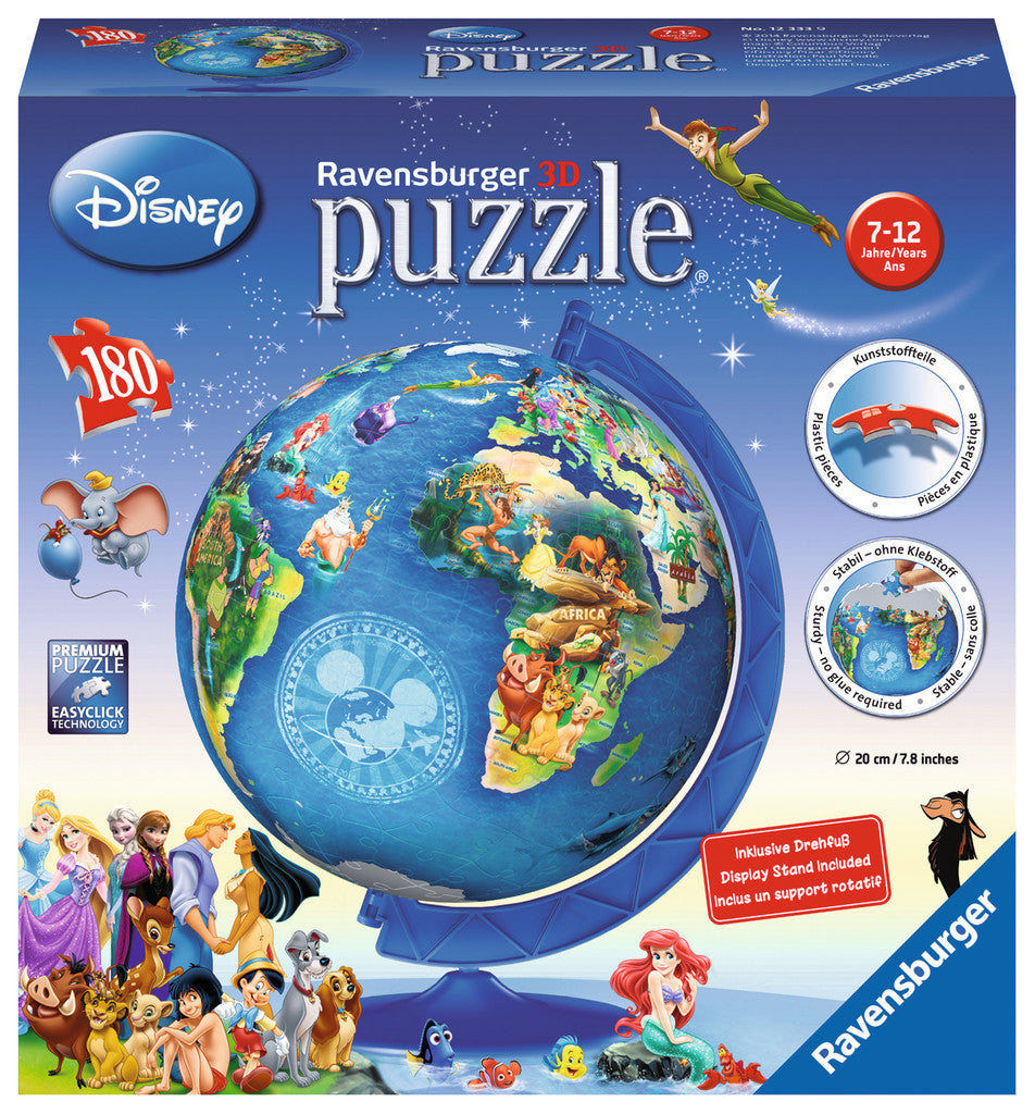 Ravensburger Junior™ Disney Globe (180 pc) 12333