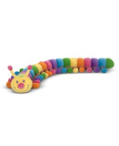 Melissa & Doug Longfellow Caterpillar - Rainbow-Colored Stuffed Animal With 32 Floppy Feet (over 2 feet long)