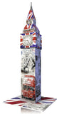 Ravensburger 3D Puzzles Big Ben - Flag Edition 12582
