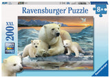 Ravensburger Children's Puzzles 200 pc Puzzles - Polar Bears 12647