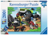 Ravensburger Children's Puzzles 200 pc Puzzles - Power Vehicles 12821