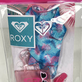 Barbie ROXY Fashion Print Body Suit Roxy Graphic Tote Bag Pink Flip Flops GRD41