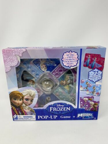 Disney Frozen Pop-up Game + Memory Match Game