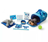 Melissa & Doug Animal Care Activity Center & Tote & Tour Pet Travel Play Set