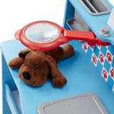 Melissa & Doug Animal Care Activity Center & Wash & Trim Dog Groomer Play Set with Plush Stuffed Animal Dog (20 pcs)