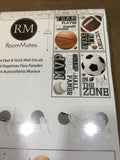 RoomMates All Star Sports Saying Peel & Stick Wall Decals