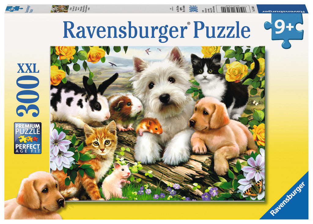 Ravensburger Children's Puzzles 300 pc Puzzles - Happy Animal Buddies 13160