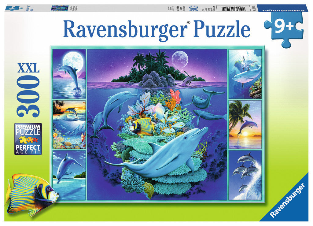 Ravensburger Children's Puzzles 300 pc Puzzles - Dolphin Collage 13191