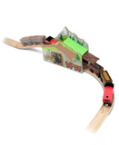 Melissa & Doug Magic Mine Train Tunnel Wooden Train Accessory Set With Sound Effects (5pc)
