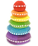 Melissa and Doug Kids Toys, Plush Rainbow Stacker