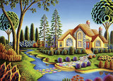 Ravensburger Adult Puzzles 300 pc Large Format Puzzles - Cottage Dream 13567