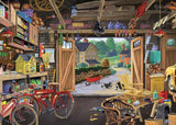 Ravensburger Adult Puzzles 300 pc Large Format Puzzles - Grandpa's Garage 13578