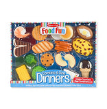 Melissa & Doug Food Fun Combine & Dine Dinners - Blue