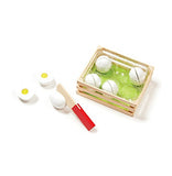 Melissa & Doug Slice & Sort Wooden Eggs