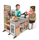 Melissa & Doug Freestanding Wooden Fresh Mart Grocery Store Play Set