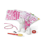 Melissa & Doug Decoupage Made Easy Kitten Paper Mache Craft Kit With Stickers