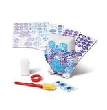 Melissa & Doug Decoupage Made Easy Owl Paper Mache Craft Kit With Stickers