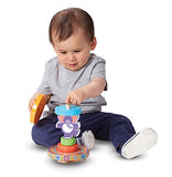 Melissa & Doug First Play Wooden Elephant Rocking Stacker (6 pcs)