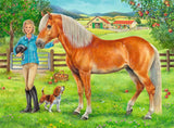 Ravensburger Children's Puzzles 100 pc Puzzles + App Games - My Favorite Horse 13663