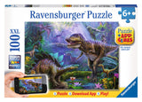 Ravensburger Children's Puzzles 100 pc Puzzles + App Games - T-Rex 13664