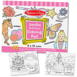 Melissa & Doug Jumbo Coloring Pad - Pink