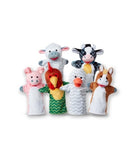 Melissa & Doug Barn Buddies Hand Puppets 6pc