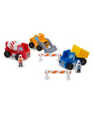 Melissa & Doug Construction Vehicle Wooden Play Set (8 pcs)