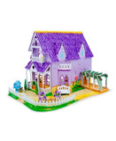 Melissa & Doug Pretty Purple Dollhouse 3-D Puzzle (16 x 10.75 x 10.75 inches, 100+ pcs)