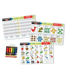 Melissa & Doug Alphabet / Numbers Placemat Bundle